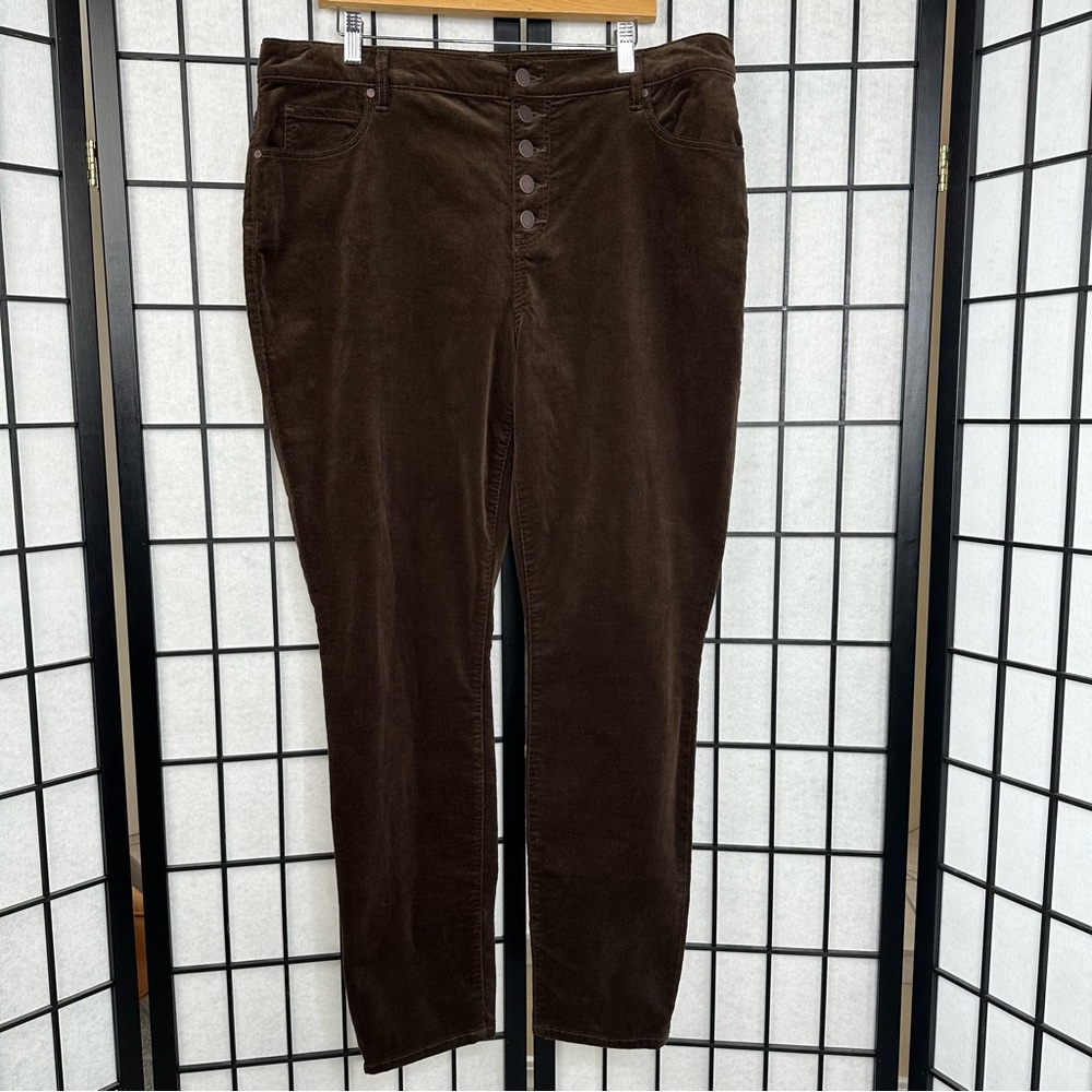 Cabi Button Fly Skinny